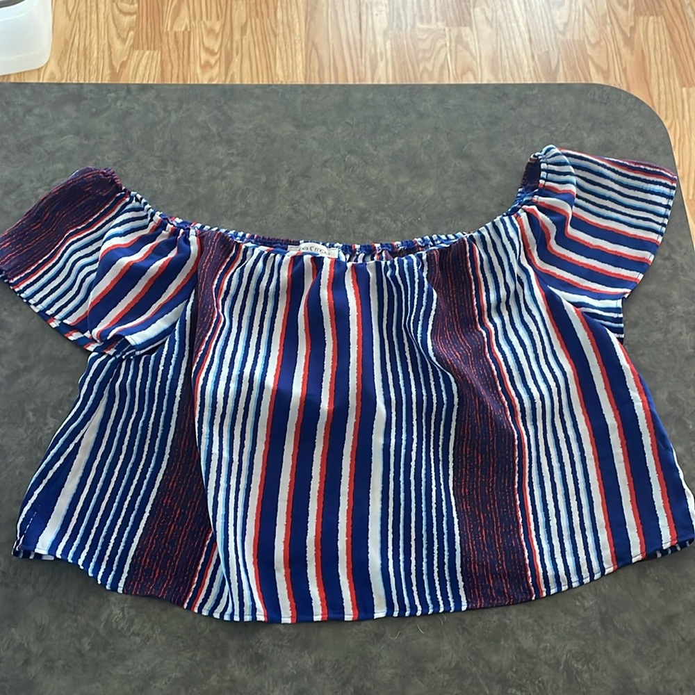 Red, White & Blue Top